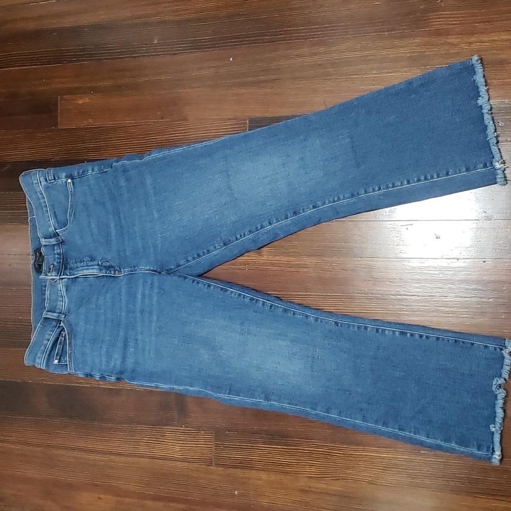 Ann Taylor Kick Flare Denim Jeans